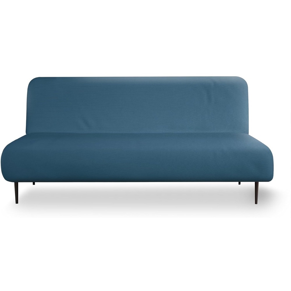 NWT Blue/Turquoise LANE LINEN Armless Futon Cover